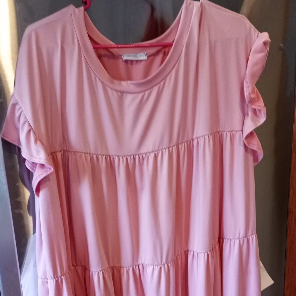 Chic Soul Blush Pink Dress
